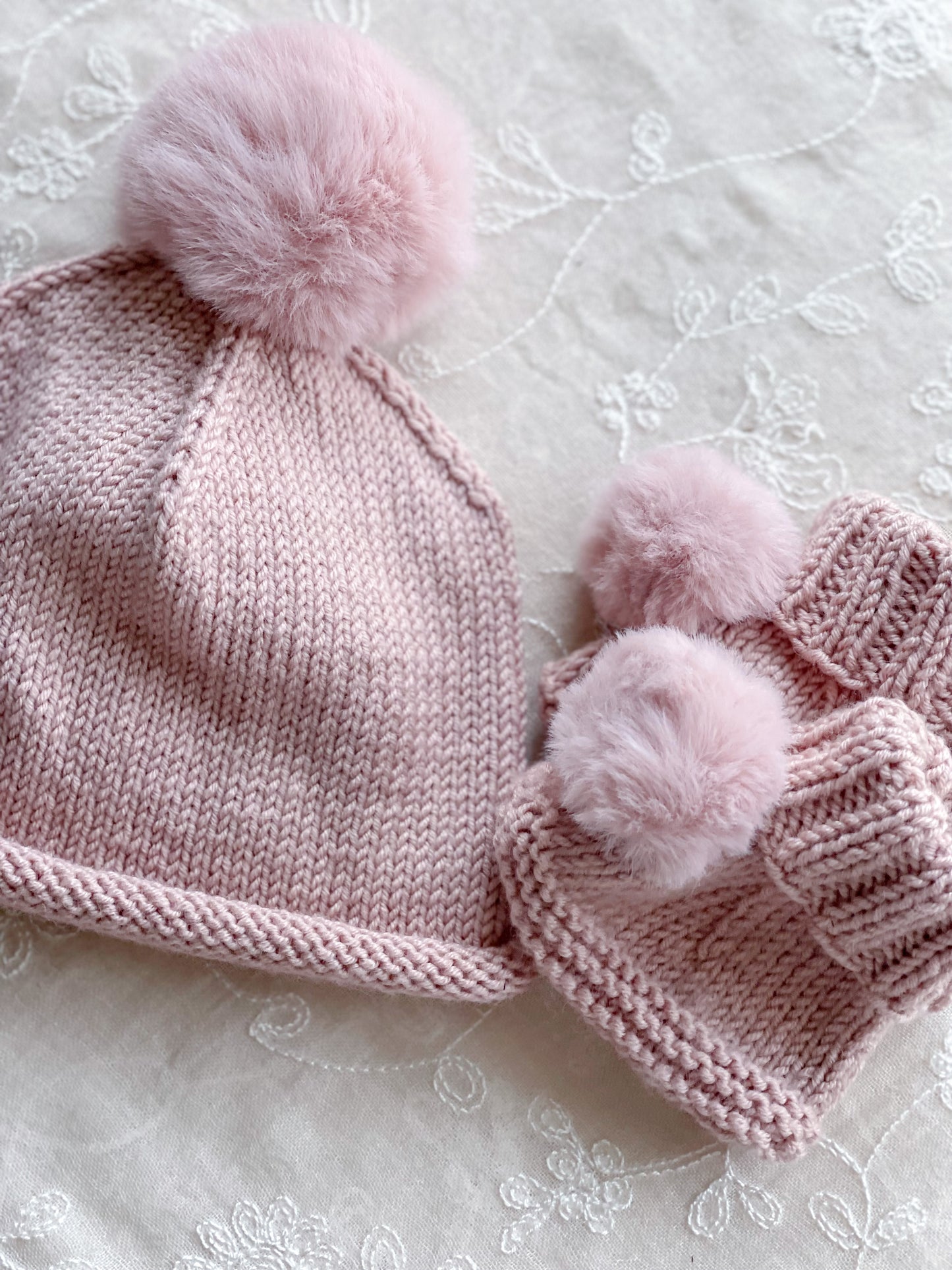 The Luxe Beanie and Booties Set