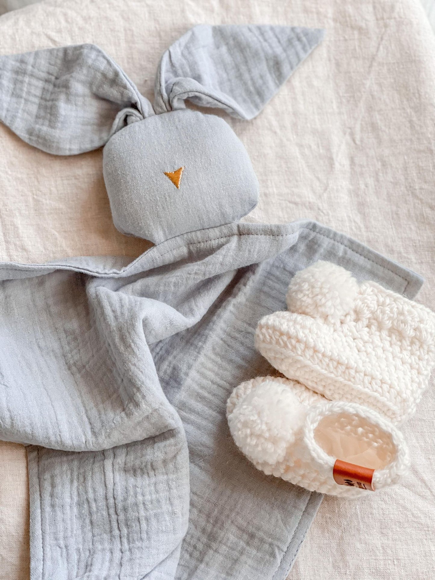 Bunny Comforter and Booties Gift Set