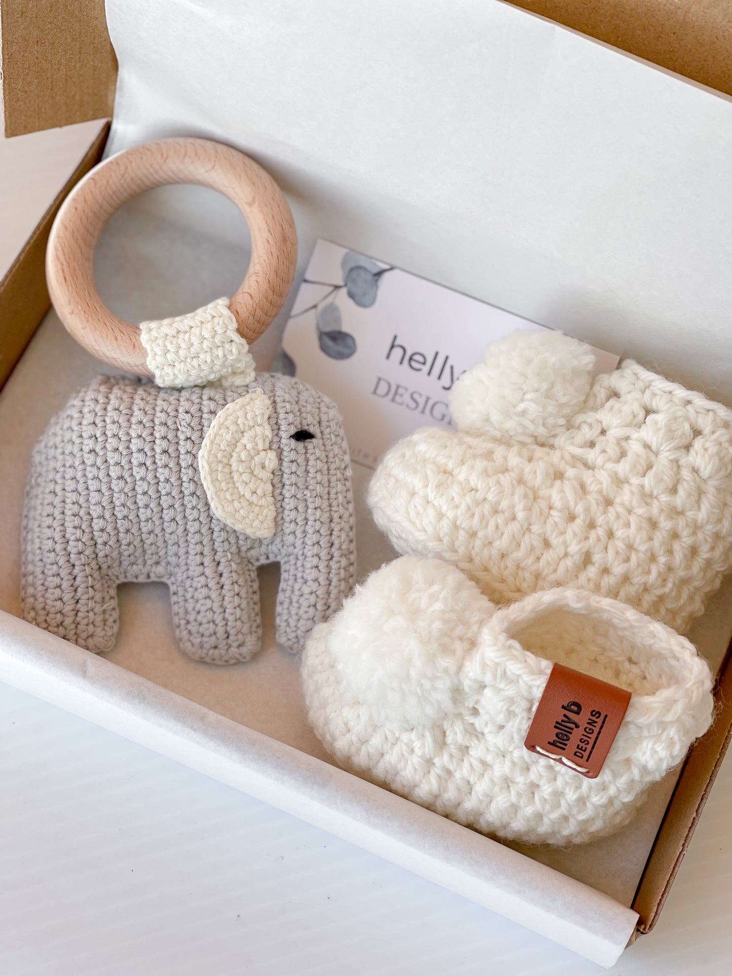 Baby Elephant Gift Box