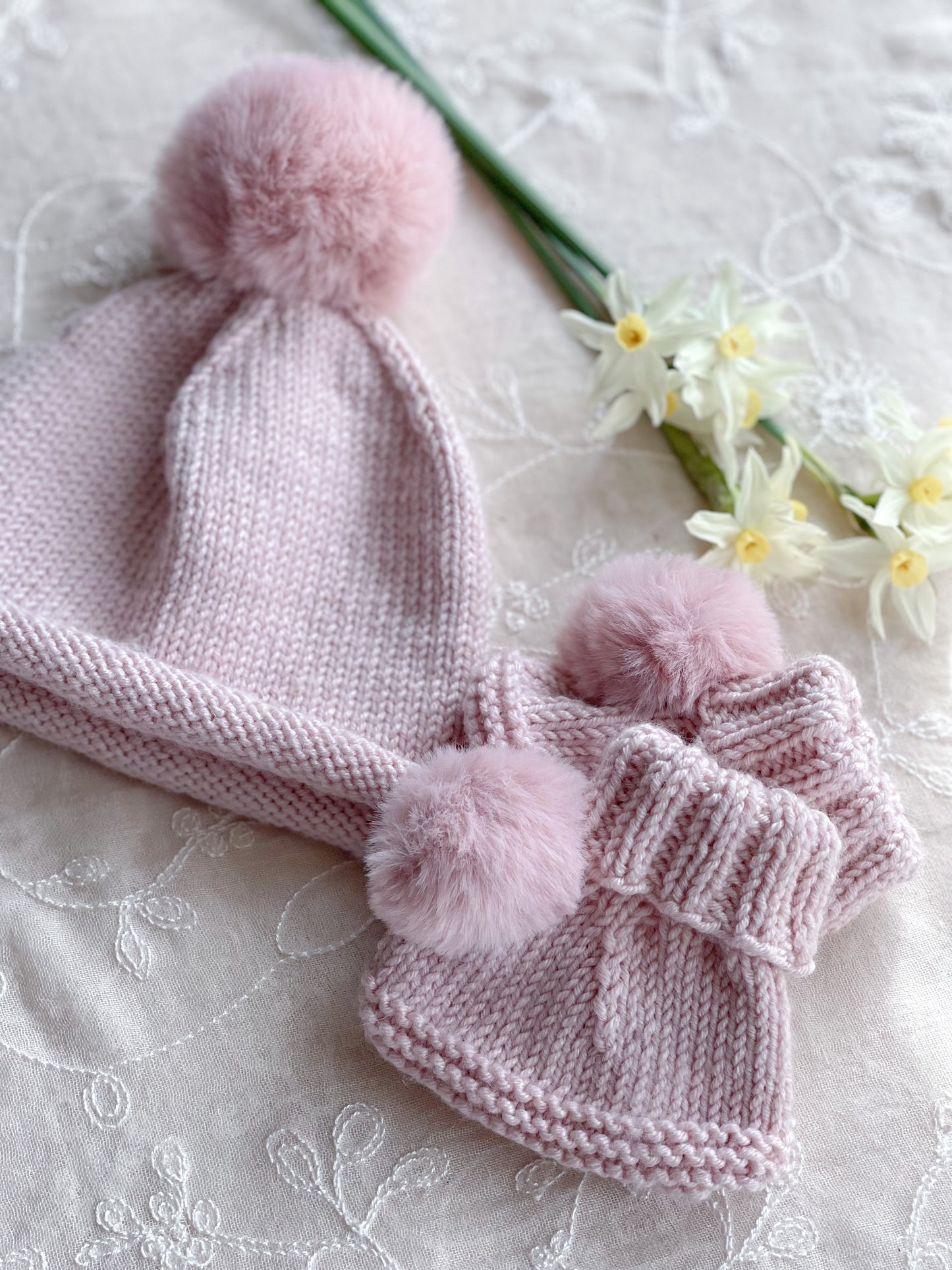 The Luxe Beanie and Booties Set