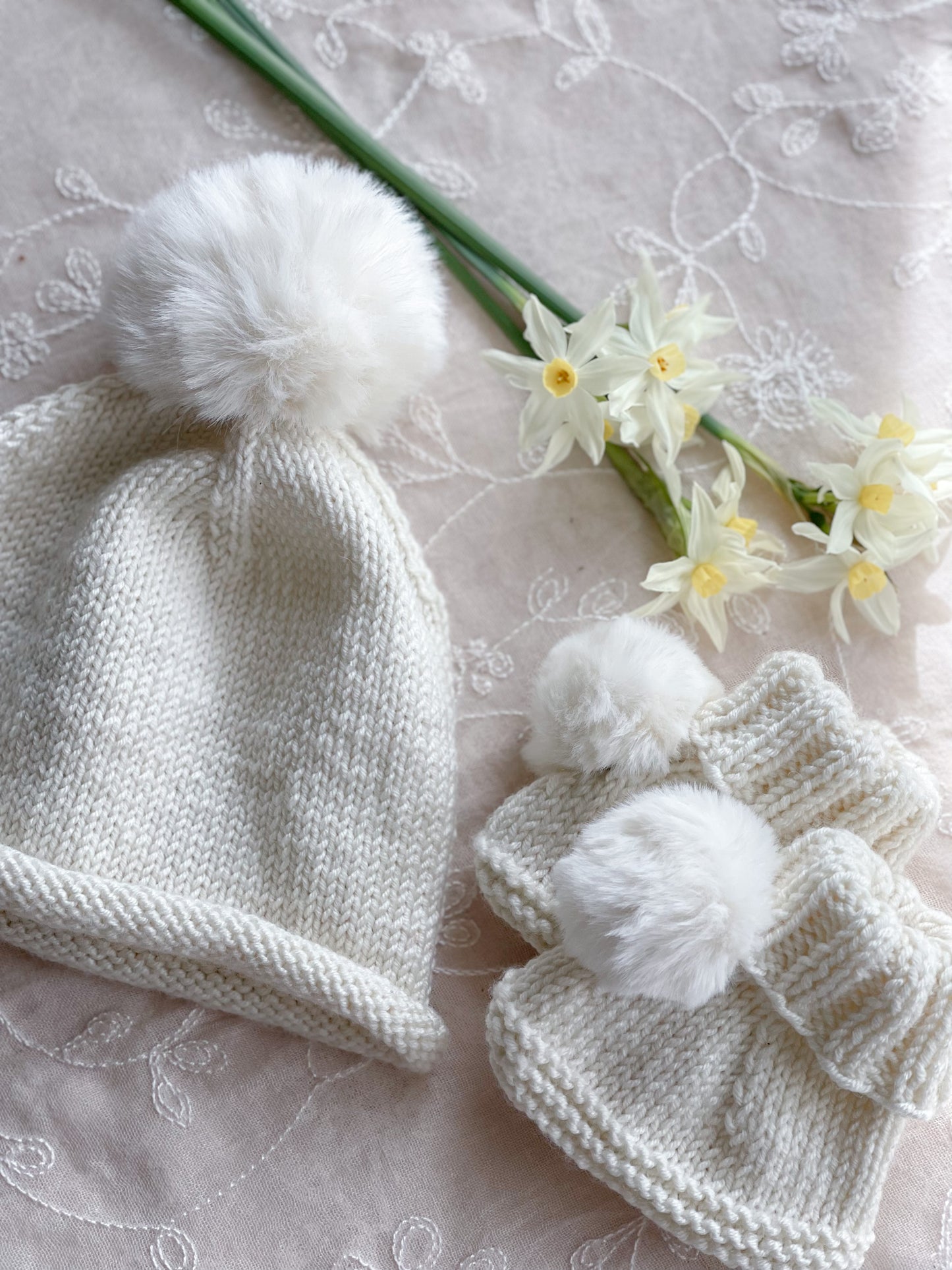 The Luxe Beanie and Booties Set