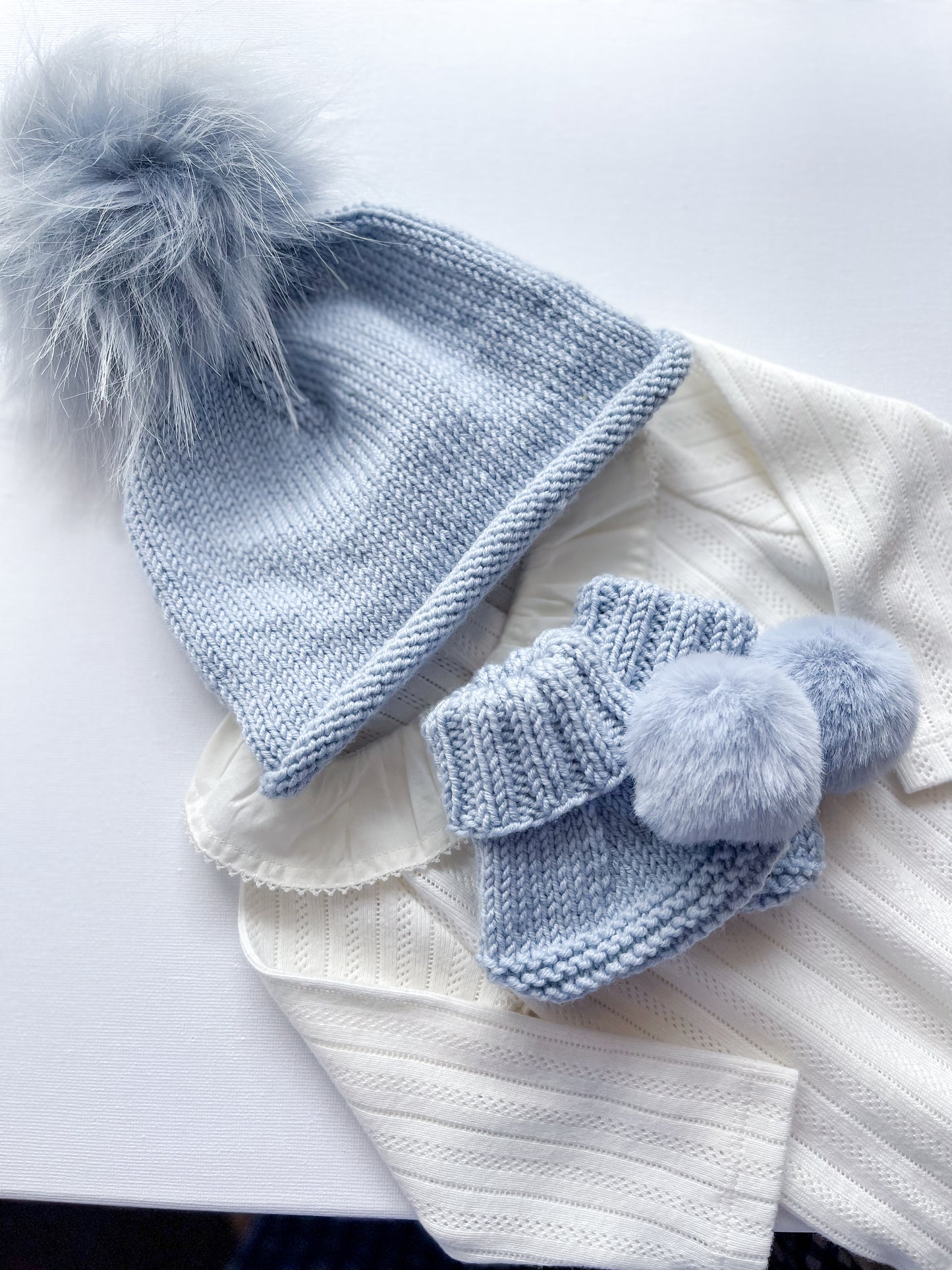 The Luxe Beanie and Booties Set