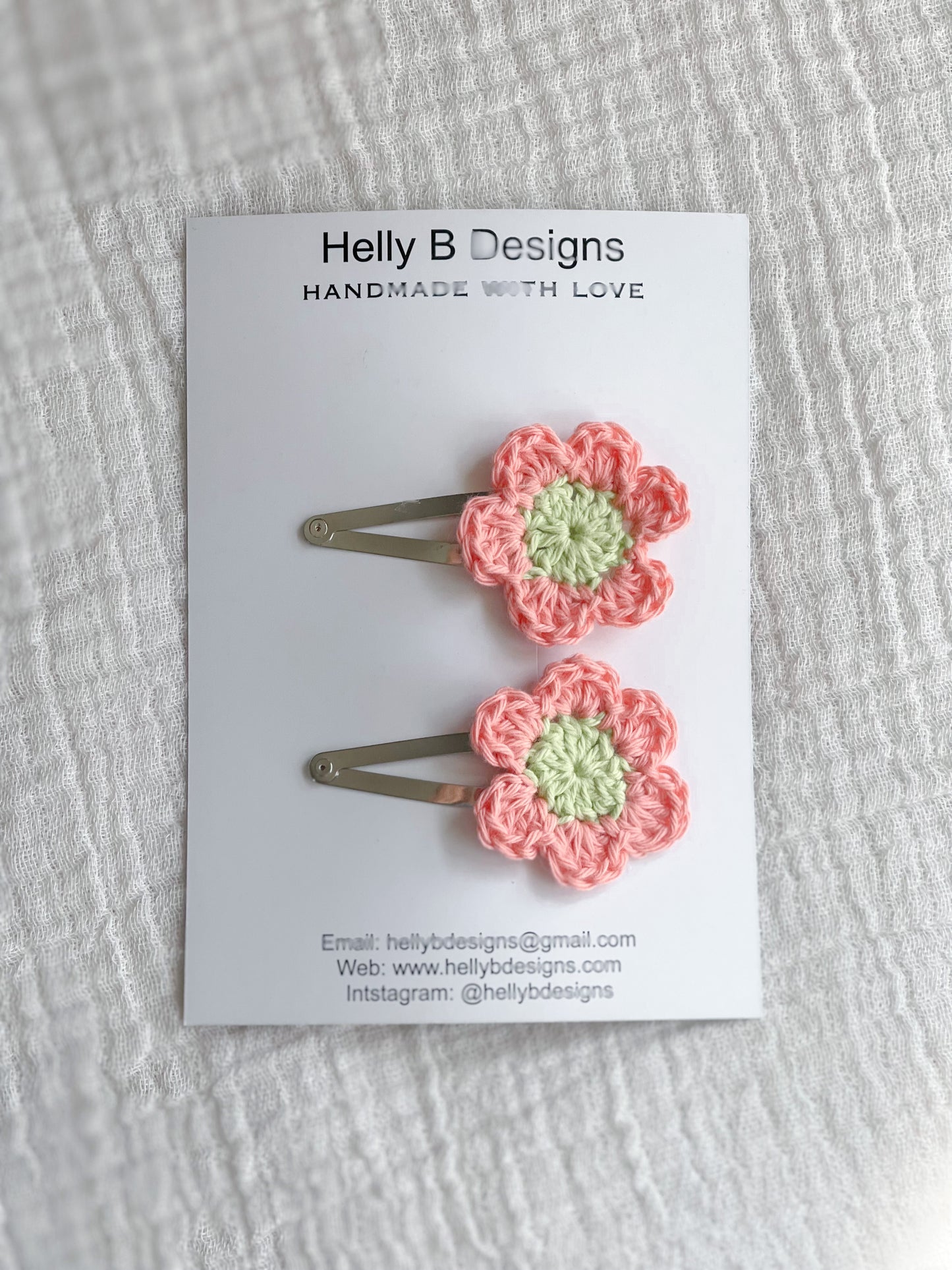 Crochet Hair Clips