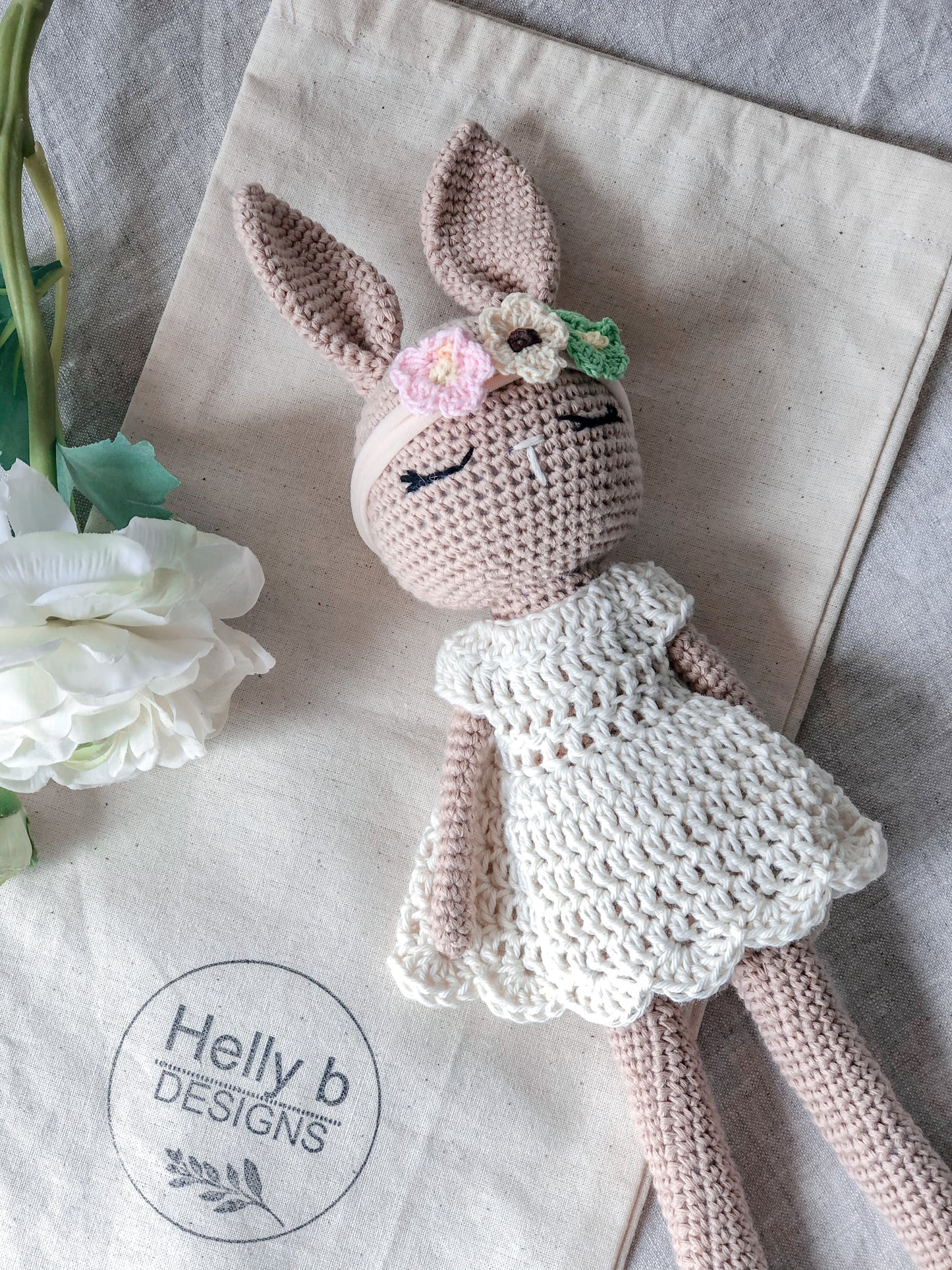 Crochet Bunny - Milo and Olive