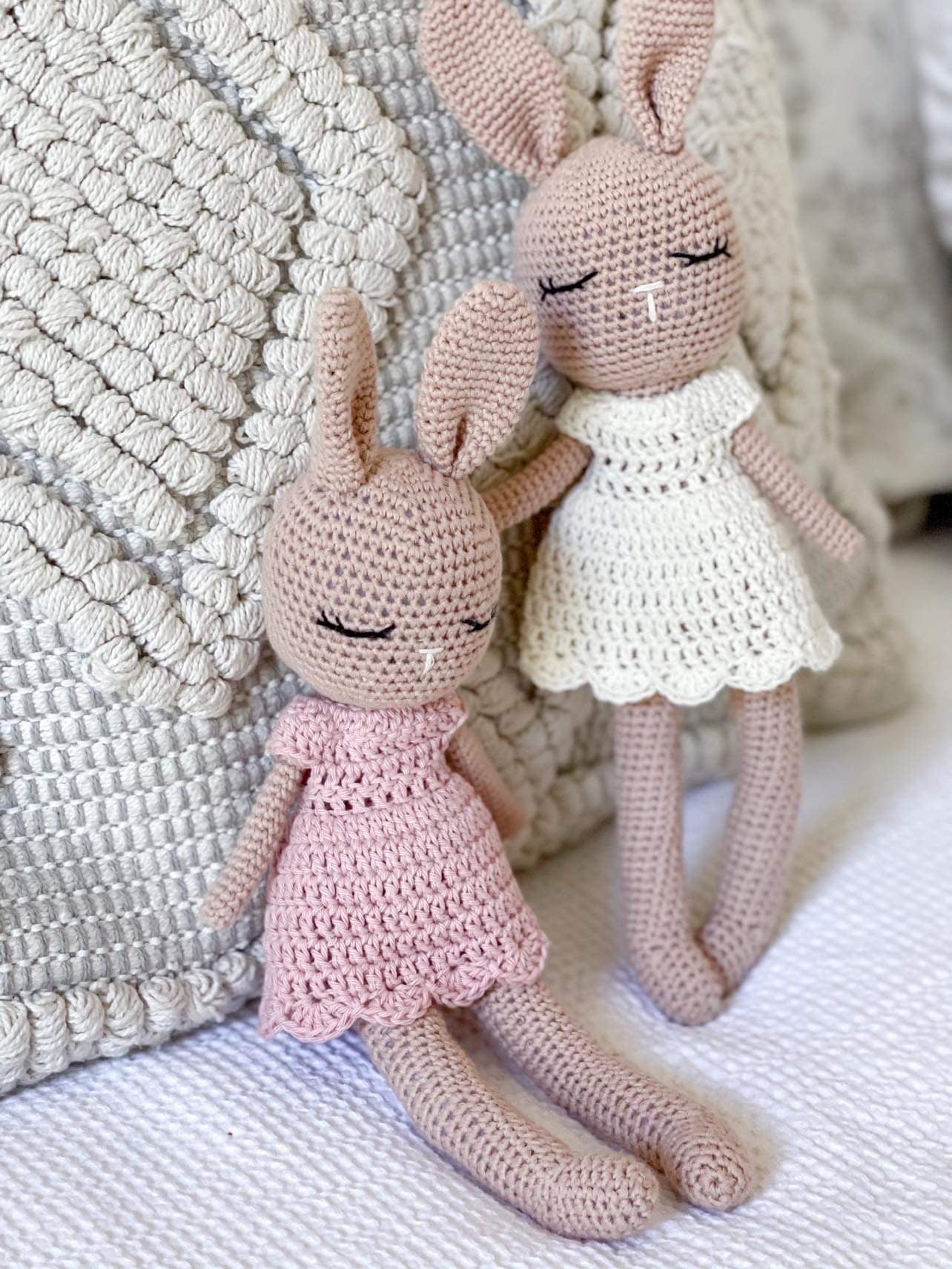 Crochet Bunny - Milo or Olive