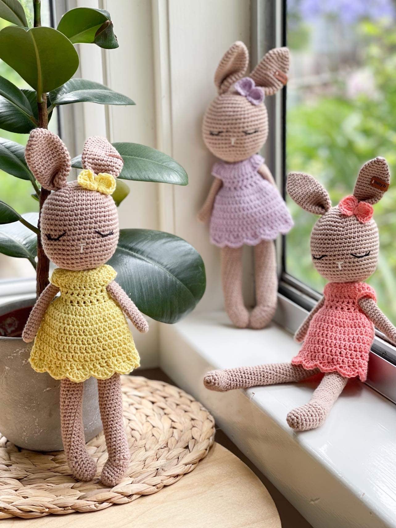 Crochet Bunny - Milo or Olive