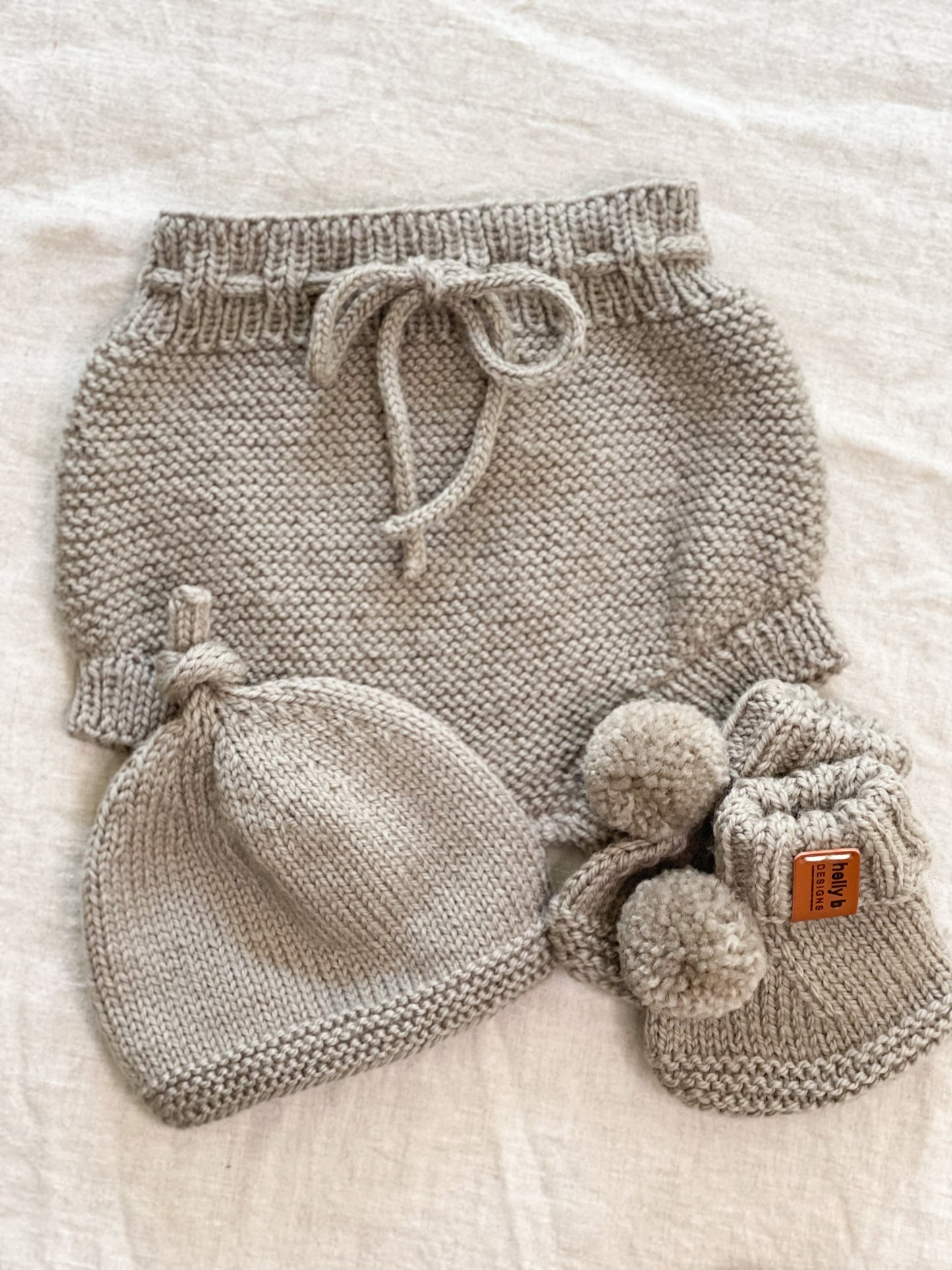 Deluxe Merino Wool Hand Knitted Baby Gift Box