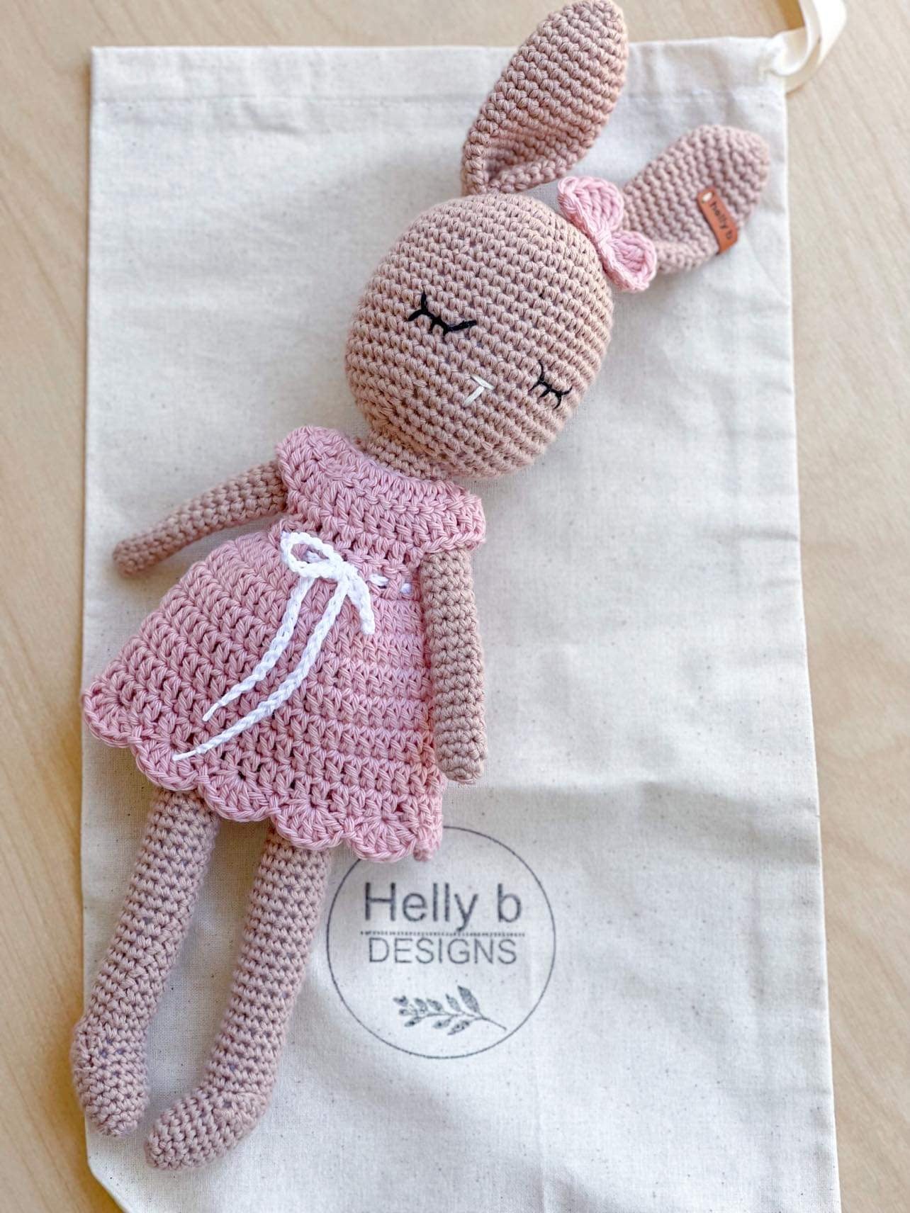 Crochet Bunny - Milo or Olive